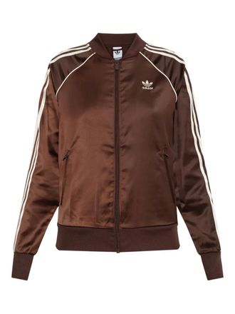 adidas Giacca SST Adicolor con zip - Marrone