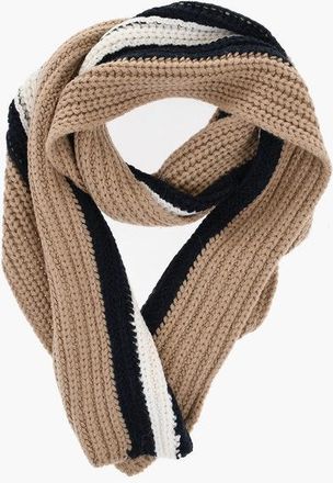 Dsquared2 Striped Alpaca-Blend Scarf size One Size