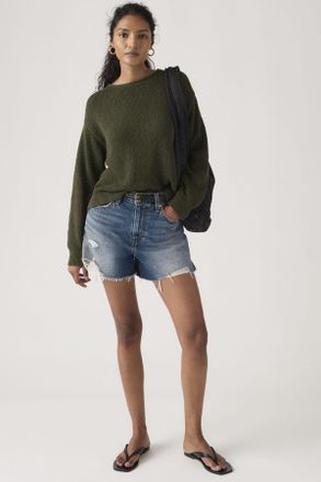 Levi's Shorts Ribcage - Mujer - 23 - Lavado oscuro / Like It Love
