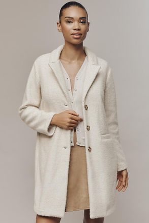 Sanctuary Hometown Fuzzy Knit Coat Jacket