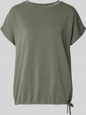Soyaconcept T-Shirt mit Rundhalsausschnitt in Khaki, Gr&ouml;&szlig;e XXL