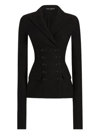 Dolce & Gabbana Double-Breasted Fitted Jacket