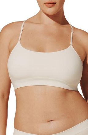 Thirdlove Seamless Cloud Cotton Wireless Bralette in Sea Salt at Nordstrom, Size X-Large