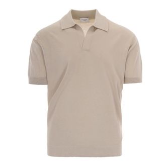 Paolo Pecora Polo Shirts, male, Gray, Size: 2XL Polo Shirts