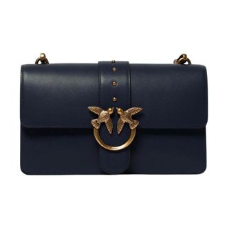 Pinko Shoulder Bags, female, Blue, ONE SIZE, Shoulder Bag