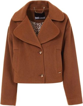 Roberto Cavalli Donna, Giacche, Marrone, 2Xs, new