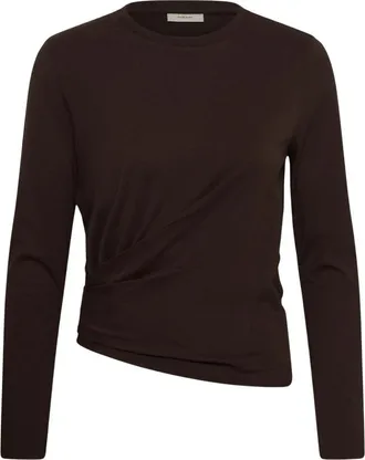 Inwear Tops - Dames - Longsleeves - Bruin - 2XL - Tops