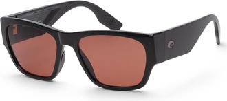 Costa Costa del Mar Sueno Mens 57 mm Black Sunglasses