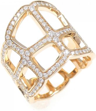 Herm&egrave;s Pink Gold (18K) Band Ring (Pre-Owned)