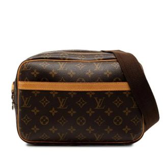 Louis Vuitton Pre-owned Cross Body Bags, female, Brown, Size: ONE SIZE Pre-owned Fabric Crossbody Bag