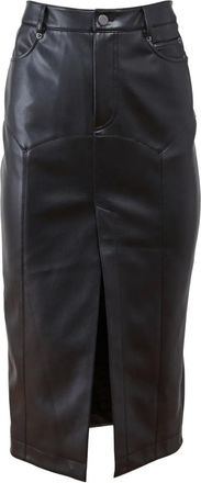 Fleur du Mal Gonna Harley con spacco - Nero