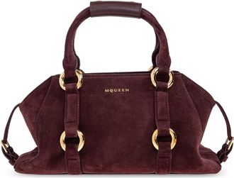 Alexander McQueen Alexander McQueen, Handbags, female, Red, Size: ONE SIZE Farringdon Small handbag