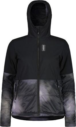 Maloja CardonM. Printed Kunstfaserjacke f&uuml;r Damen | schwarz
