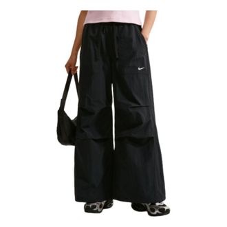 Nike (WMNS) Nike Sportswear Loose Mid-Rise Structured Pants Black IR1639-010