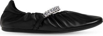 Jimmy Choo London Schoenen, Dames, Zwart, 36 EU, Leer, Jade Ballerina