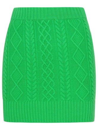 Eleonora Gottardi Cashmere Blend Miniskirt