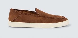 Giorgio Armani Galleria 3 suede loafers