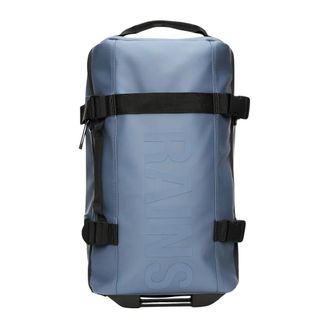 Rains Travel Bag Small - - Suitcases - unisex - Blu - ONE SIZE