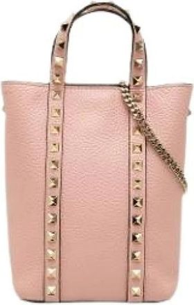 Valentino Bolso Satchel Pre-owned - Pre-owned - Mujer - Rosa - ONE SIZE