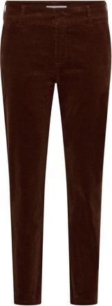 Part Two Slim-fit Broeken - Dames - Slim Fit Broeken - Bruin - L - Broeken