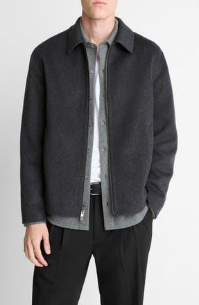 Vince Splittable Wool Blend Jacket in Black at Nordstrom Rack, Size Xx-Large