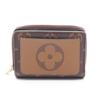 Louis Vuitton Monogram Reverse Brown Coated Canvas Wallet (Bi-Fold) (Pre-Owned)