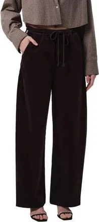 Citizens Of Humanity Aurora Pull-On Stretch Cotton Pants in Barrister Dark Brown at Nordstrom Rack, Size X-Large