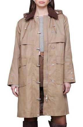 Avec Les Filles Heritage Hooded Raincoat in Heirloom at Nordstrom Rack, Size Small