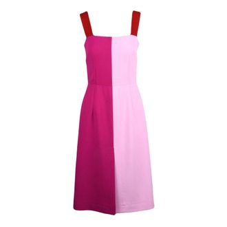 Dolce & Gabbana Kleedjes, Dames, Veelkleurig, 2Xs, Wol, Scamiciata Jurk