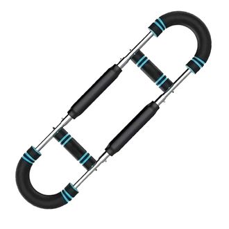 OEM Barra De Musculaci&oacute;n Para Pectorales - Resistencia Ajustable 27 A 50 Kg - Dise&ntilde;o Torsional Con Brazos Desmontables - Para Entrenamiento En Casa - 1 Un