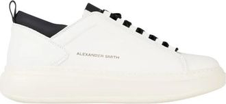 Alexander Smith Wembley High Frequency - Heren - Sneakers - Wit - 42 EU - Leer - Schoenen