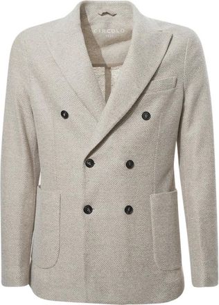 Circolo 1901 Hombre, Chaquetas, Beige, Talla: M