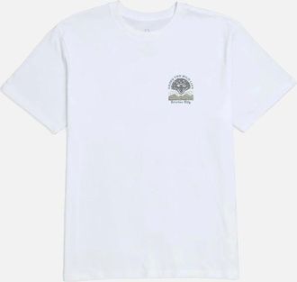 Brixton Mens Brixton White Mercy Short Sleeve Standard T-Shirt - Size: 38