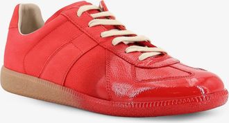 Maison Margiela Mens Sneakers Replica Leather Red Trainers