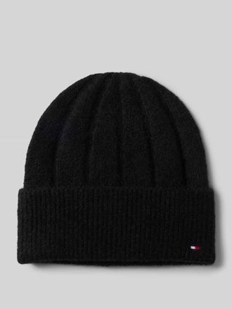 Tommy Hilfiger Beanie mit Woll- und Alpaka-Anteil in Black, Größe 1