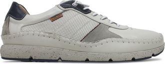 Pikolinos Fuencarral M4U-6113C1 Leather Mens Comfort Trainers - Espuma - Size:UK 8.5-9