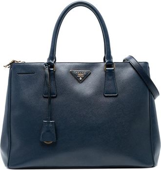 Prada Pre-owned Prada Medium Saffiano Lux Galleria Double Zip Satchel ZPWO0NDP8PRG6802