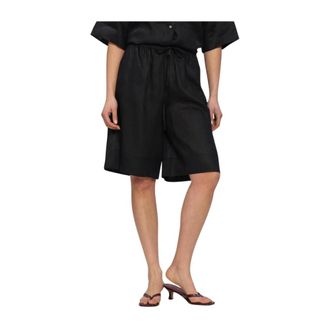 Greek Archaic Kori S26K-1001079 Shorts - Dames - Korte broeken - Zwart - Maat: S Linnen
