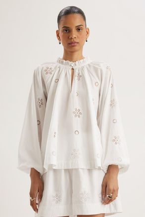 Merlette Manon Top in White at Nordstrom, Size X-Small