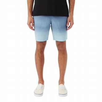 O'Neill Stockton Print E-Waist Hybrid Short In Navy