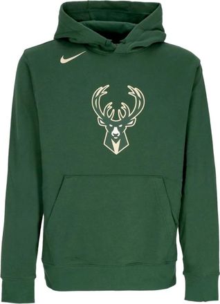 Nike Milwaukee Bucks Hoodie - Heren - Sportshirts - Groen - XL - Katoen - Fitness