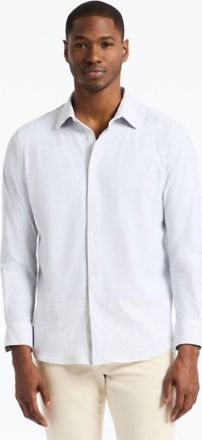 Robert Graham Thurston Long Sleeve Knit Shirt In White
