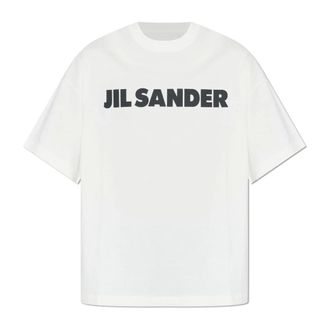 Jil Sander Heren, Tops, Wit, Maat: S Katoen