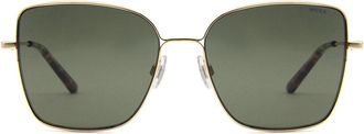 Mexx 6576 300 Mens Sunglasses Gold Size 56