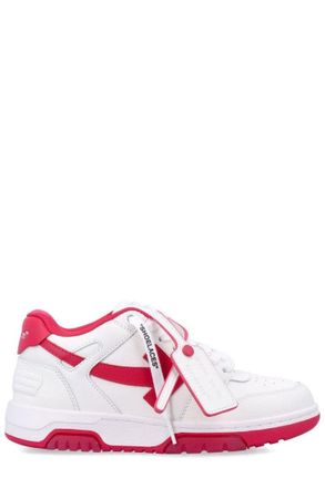 Off-white Out Of Office Sneakers - White And Pink