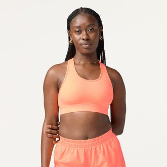 Brooks Womens Dash Lite Bra Orange XXL