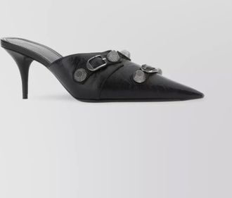 Balenciaga leather mules