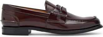 Churchs Churchs Pembrey Polished Leather Loafers - Brown - 40 (IT40 / UK7)