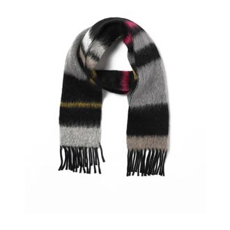 Paul Smith Sciarpa Anto Riga Sfocata - male - Paul Smith - Winter Scarves - Multicolor - ONE SIZE - Accessories