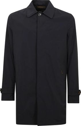 Moorer Knoopjas - Heren - Mantel - Blauw - 2XL - Jassen